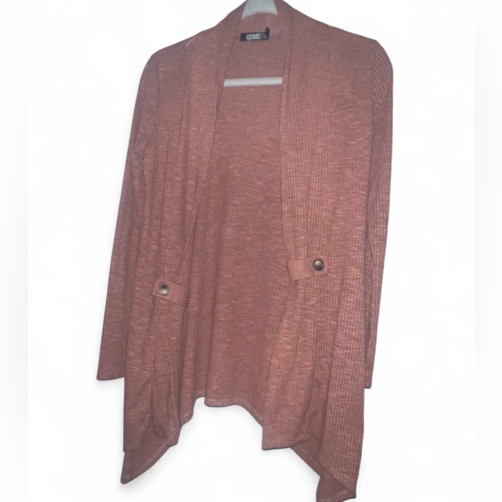 Elegant Women's Pink Cardigan